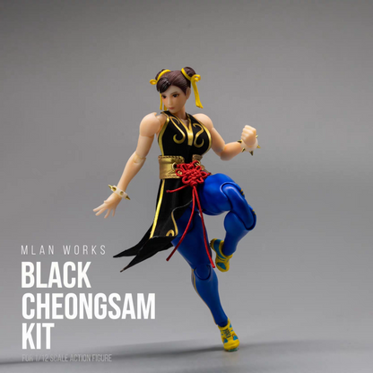 Custom 1/12 Clothing for Whale Studio Fighting Girl Chun Li