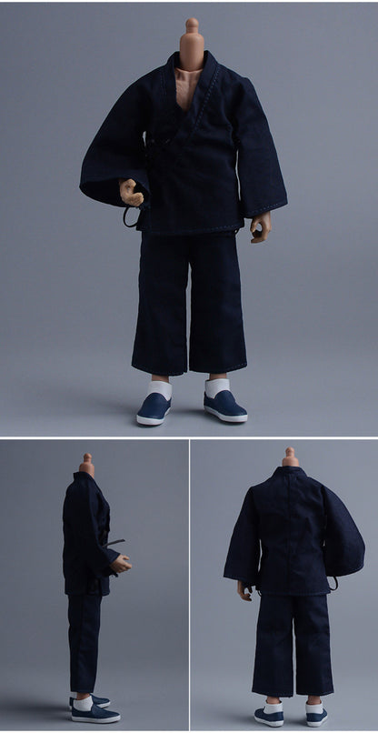 Custom 1/12 Clothing Accessories Kong Fu Shoes for 1/12 scale action figures