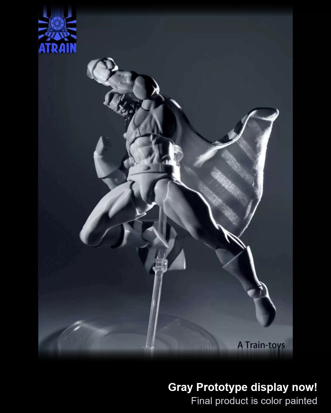 (Pre-Order) Atrain toys 1/12 Blue man aciton figure