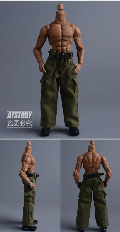 Custom 1/12 Clothing Accessories Pants for 1/12 scale action figures