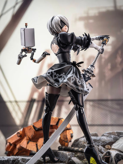 Custom 1/12 Clothing Skirt for figma 2b