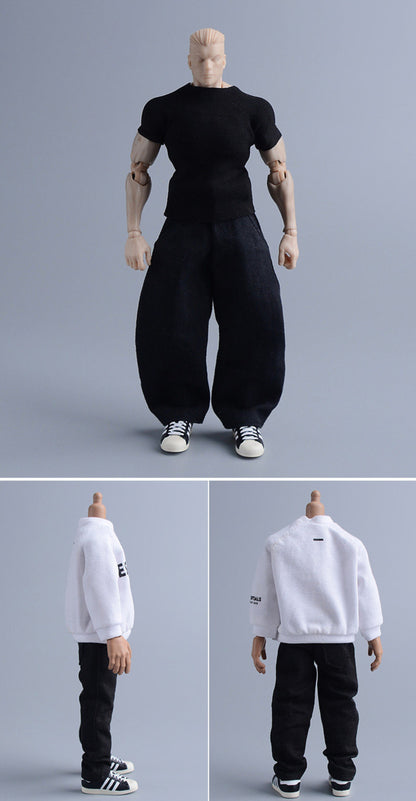 Custom 1/12 Clothing Accessories Skate Shoes for 1/12 Scale Action Figure