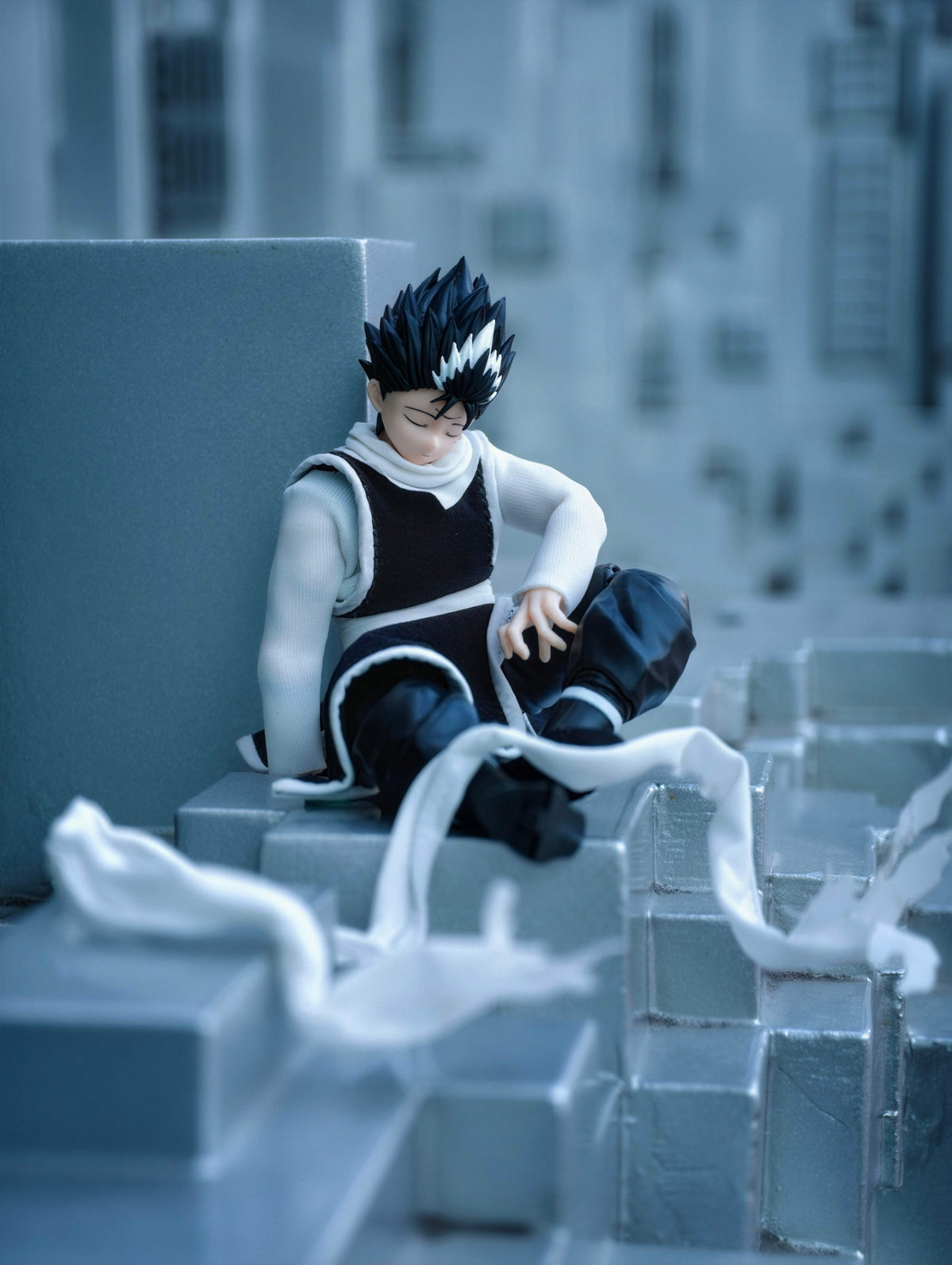 Custom 1/12 Clothing for SHF Yu Yu Hakusho Hiei