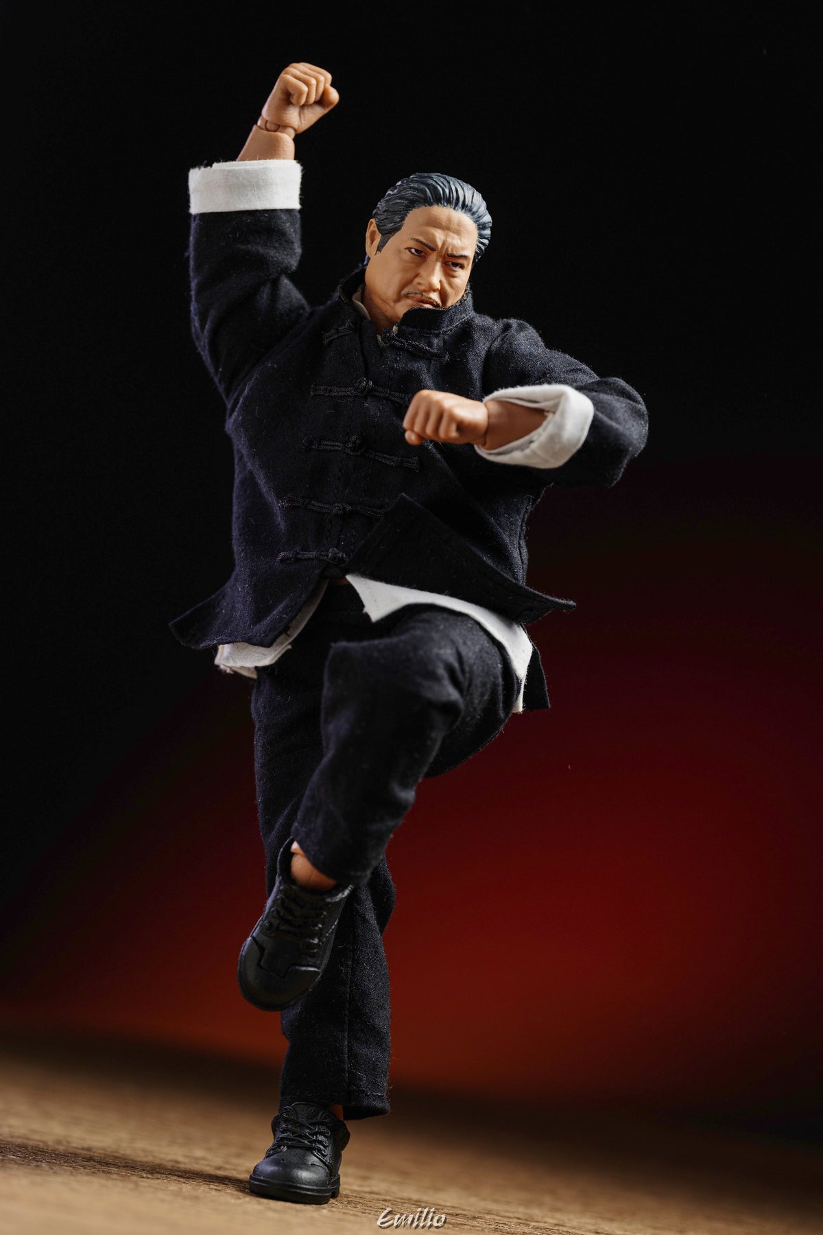 Custom 1/12 Clothing Kong Fu Cloth set (Notaman fat body)