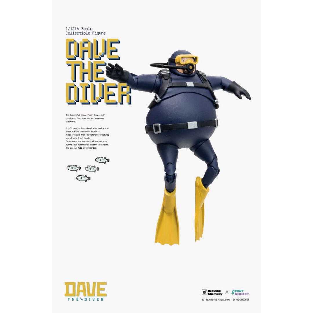(Pre-Order) Beautiful Chemistry x DAVE THE DIVER DAVE 1/12 Complete Model Action Figure