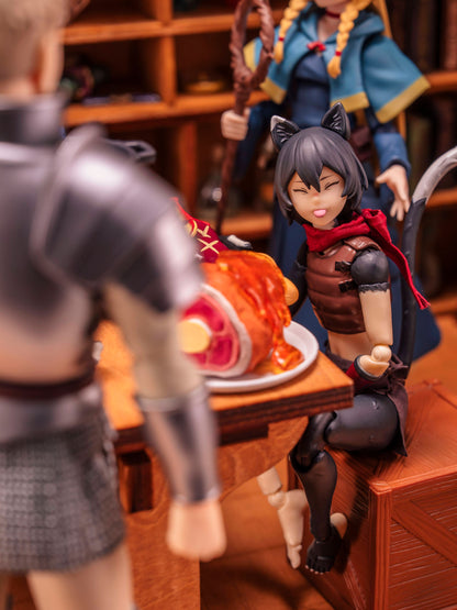 Custom 1/12 Clothing for Revoltech Delicious in Dungeon Izutsumi