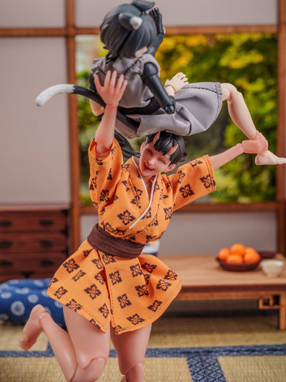 Custom 1/12 Clothing for Delicious in Dungeon Inutade on Cowl Product Oni Girl