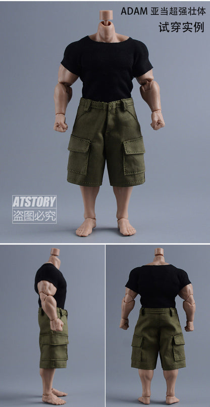 Custom 1/12 Clothing Accessories Short for 1/12 Scale Strong Body