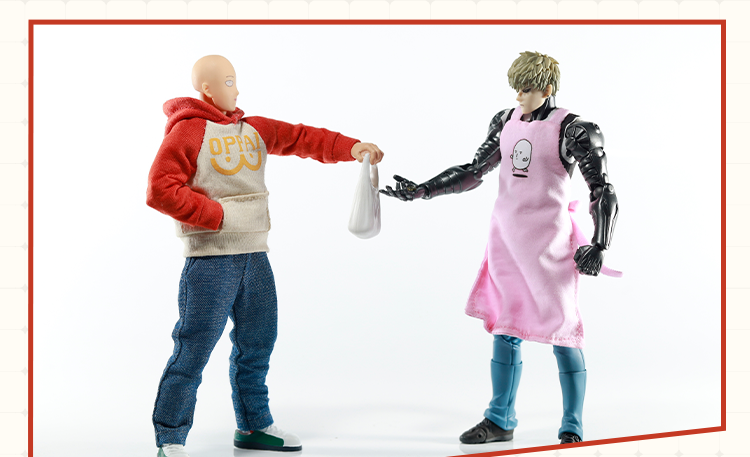 Custom 1/12 Clothing Accessories for Revoltech Saitama
