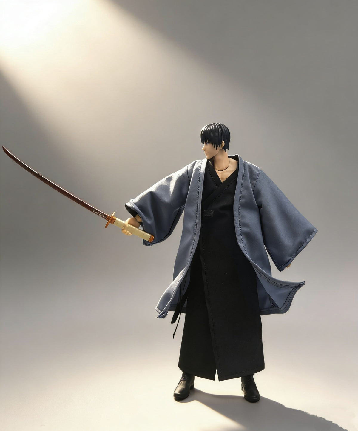 Custom 1/12 Haori Clothing for Jujutsu Kaisen Toji Fushiguro (Romankey / VToys Body)