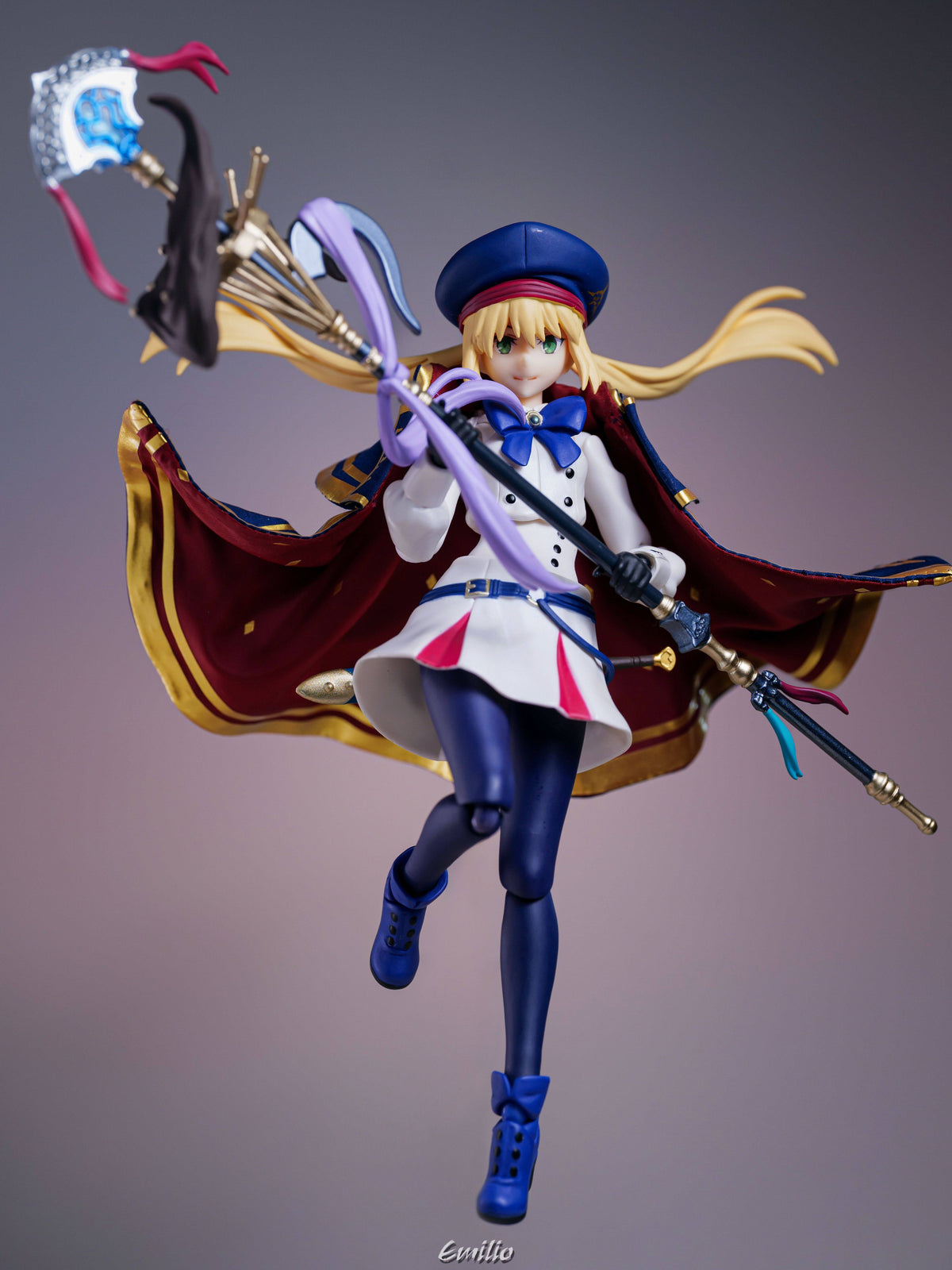 Custom 1/12 Clothing for figma Fate Artoria Caster