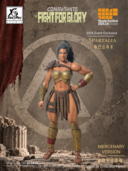 (Pre-Order) Xesray 1/12 Spartalia WF26 EE Arena and Mercenary action figure