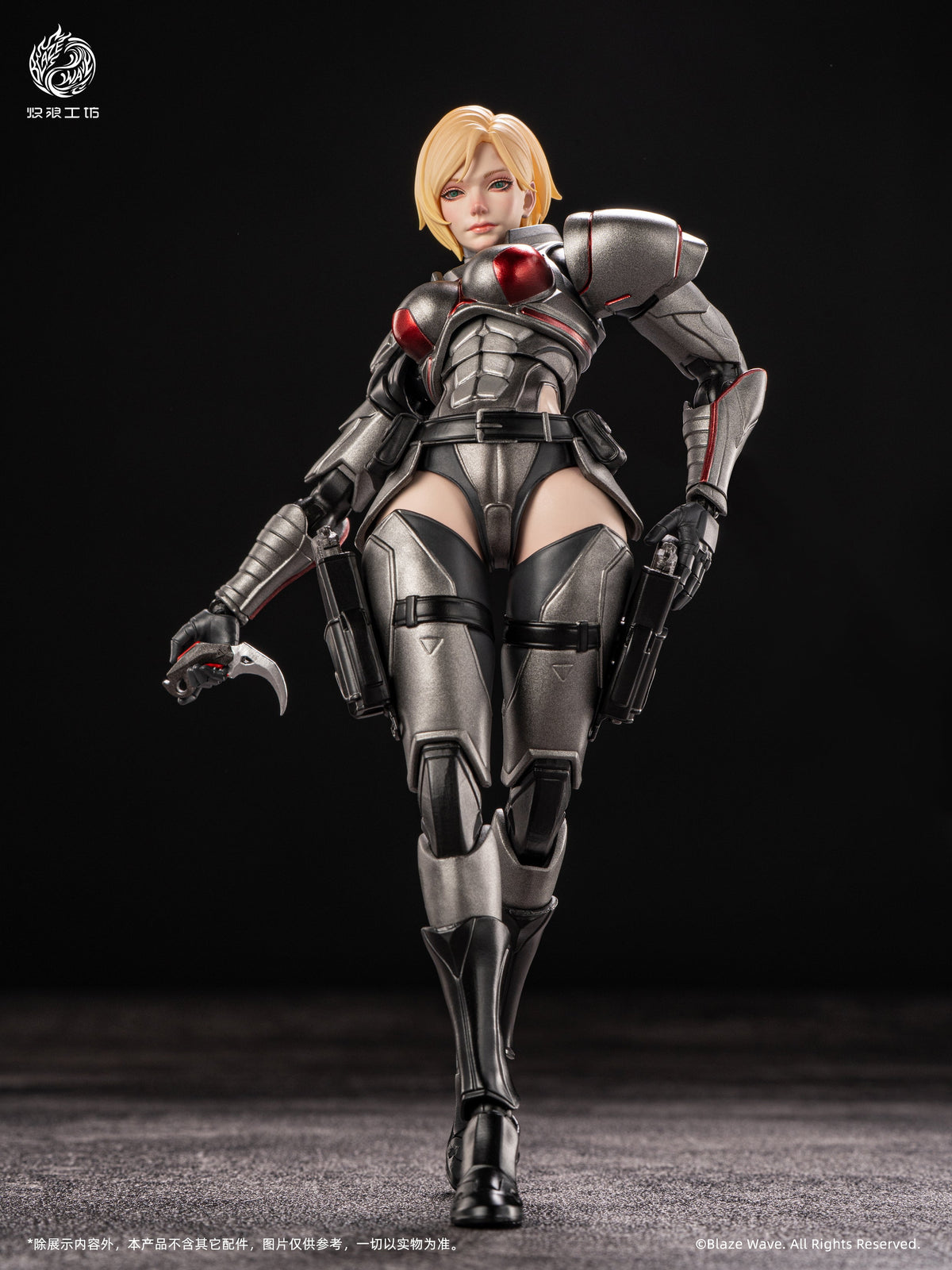 (Pre-Order) Blaze Wave studio 1/12 Galactic Soldier Brynhildr action figure