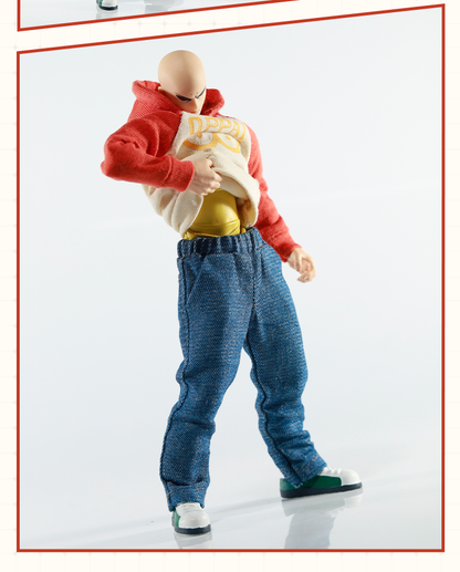 Custom 1/12 Clothing Accessories for Revoltech Saitama