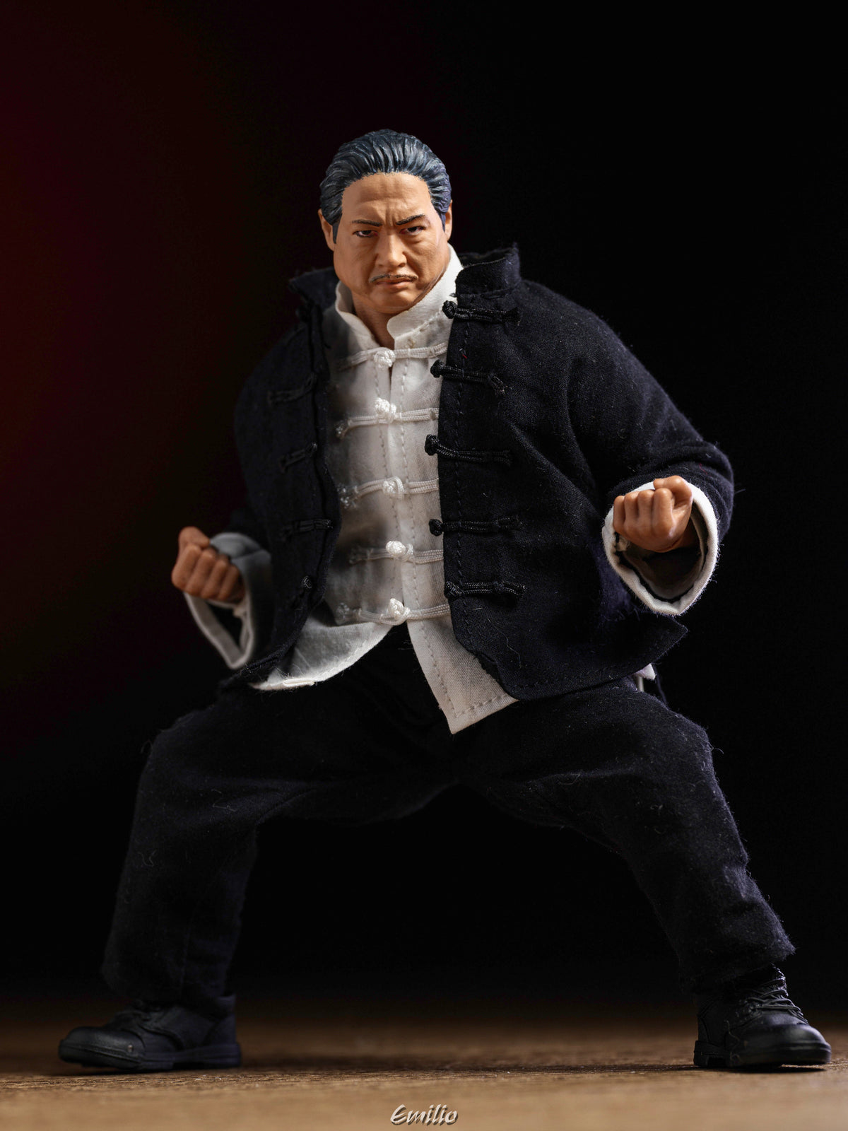 Custom 1/12 Clothing Kong Fu Cloth set (Notaman fat body)