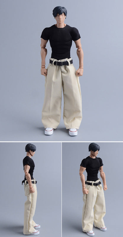 Custom 1/12 Clothing Accessories Sneakers for 1/12 Scale Action Figure