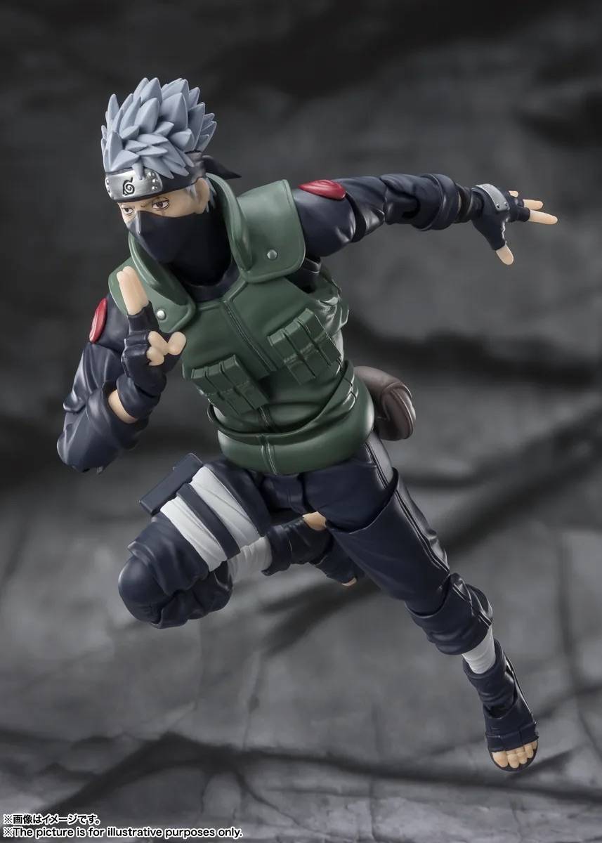 (Pre-Order) S.H. Figuarts Naruto Shippuden Kakashi Hatake The Famed Sharingan Hero (Reissue)