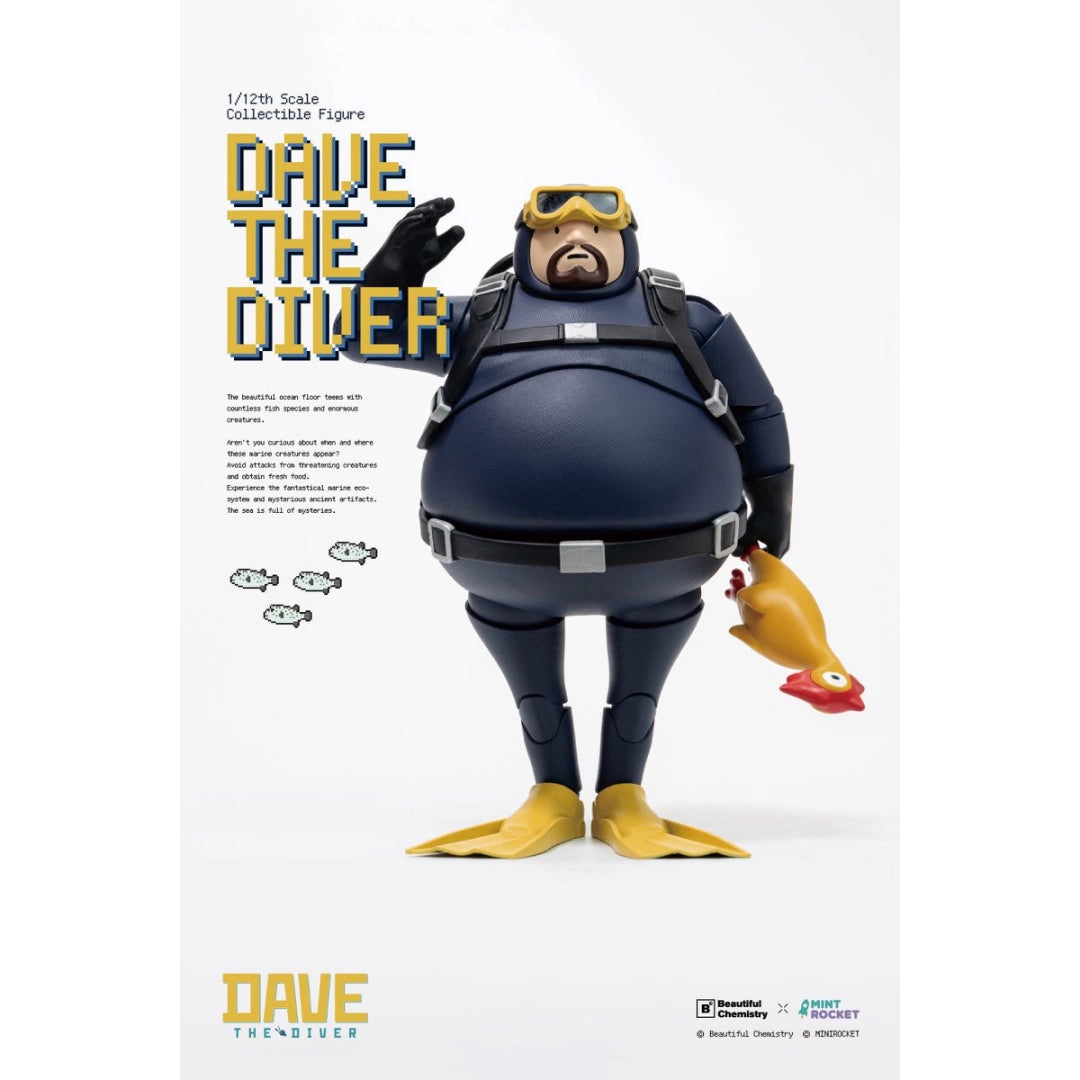 (Pre-Order) Beautiful Chemistry x DAVE THE DIVER DAVE 1/12 Complete Model Action Figure