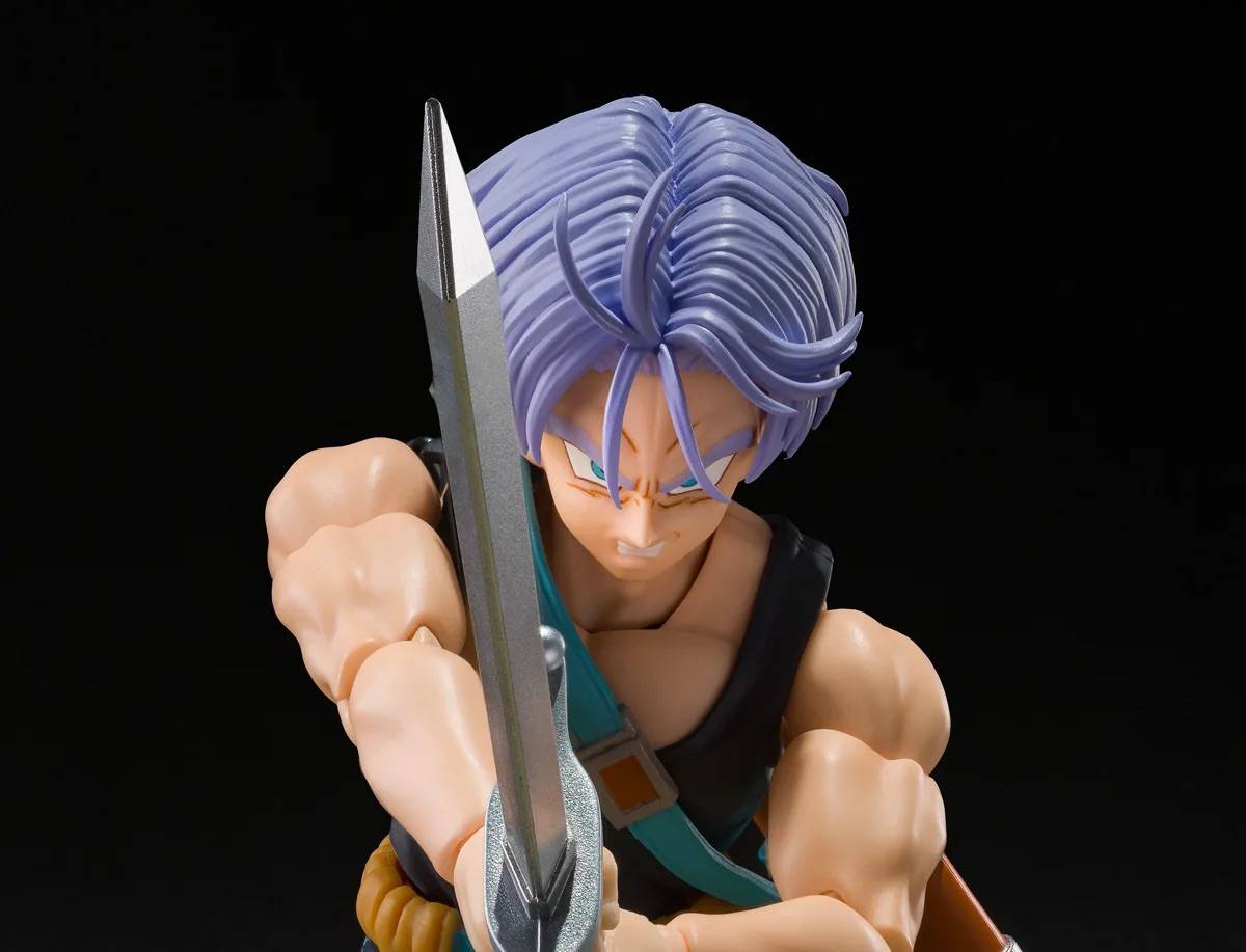 (Pre-Order) S.H. Figuarts Dragon Ball Z Fighters Trunks (Z Fighters) with Special Display Base