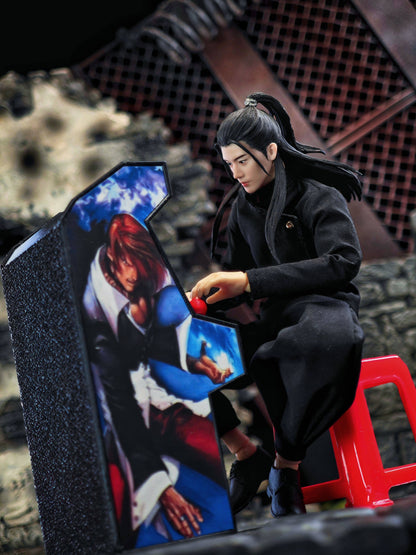Custom 1/12 Jujutsu High Uniform Clothing for Jujutsu Kaisen Suguru Geto (Romankey / VToys Body)
