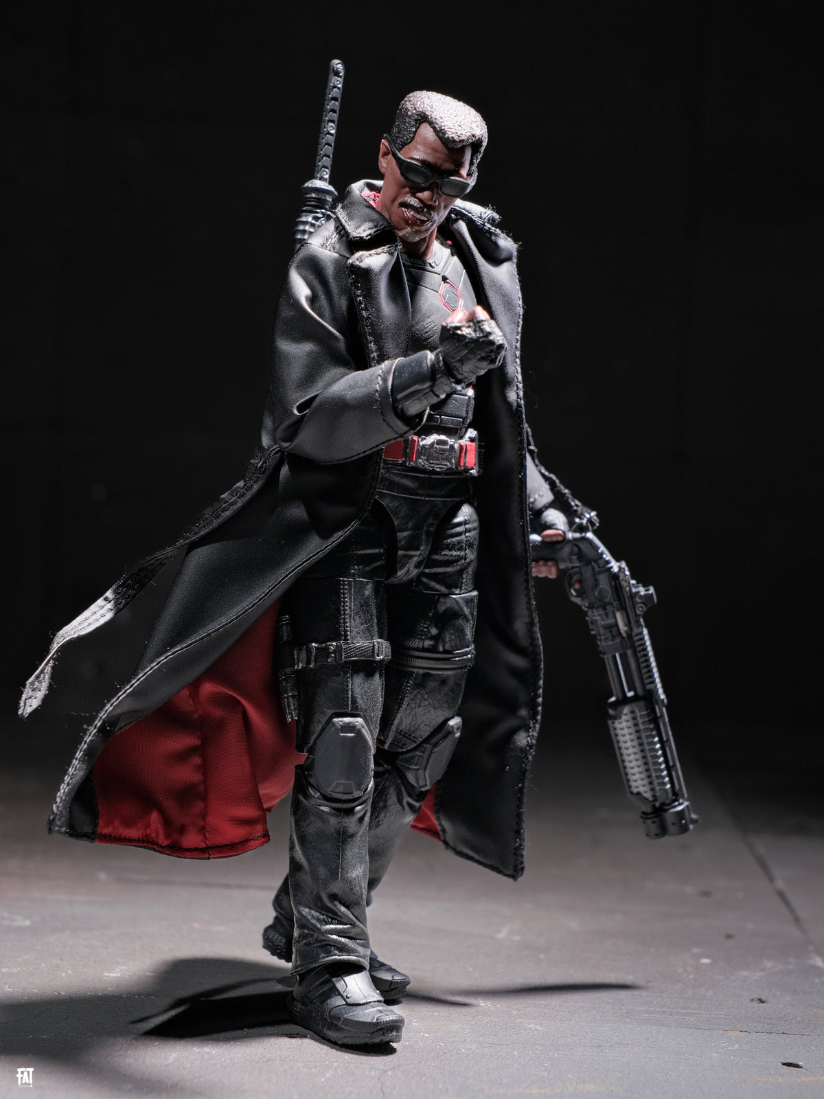 Custom 1/12 Clothing Coat for Blade