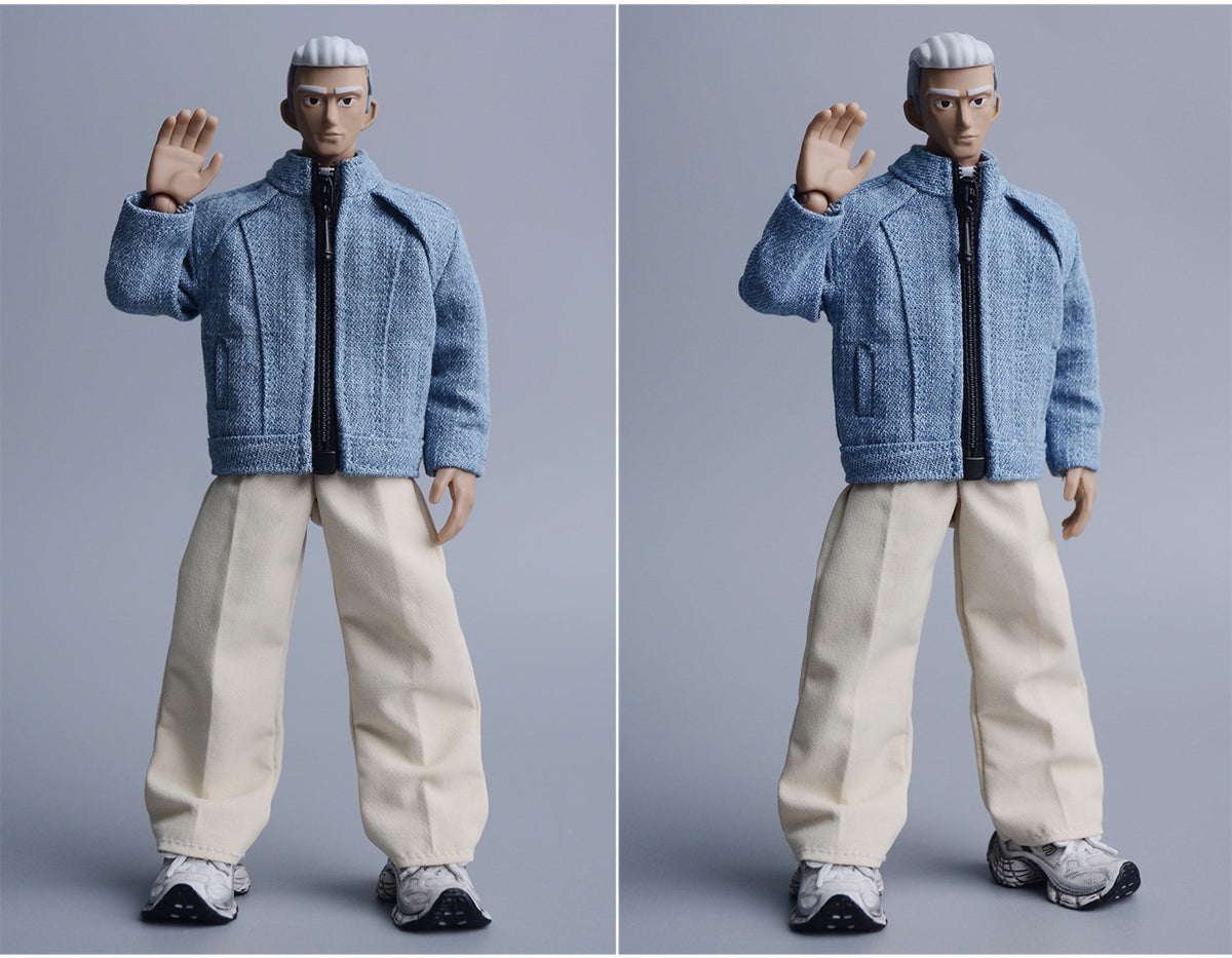 Custom 1/12 Clothing Accessories Jacket for 1/12 Scale Action Figure
