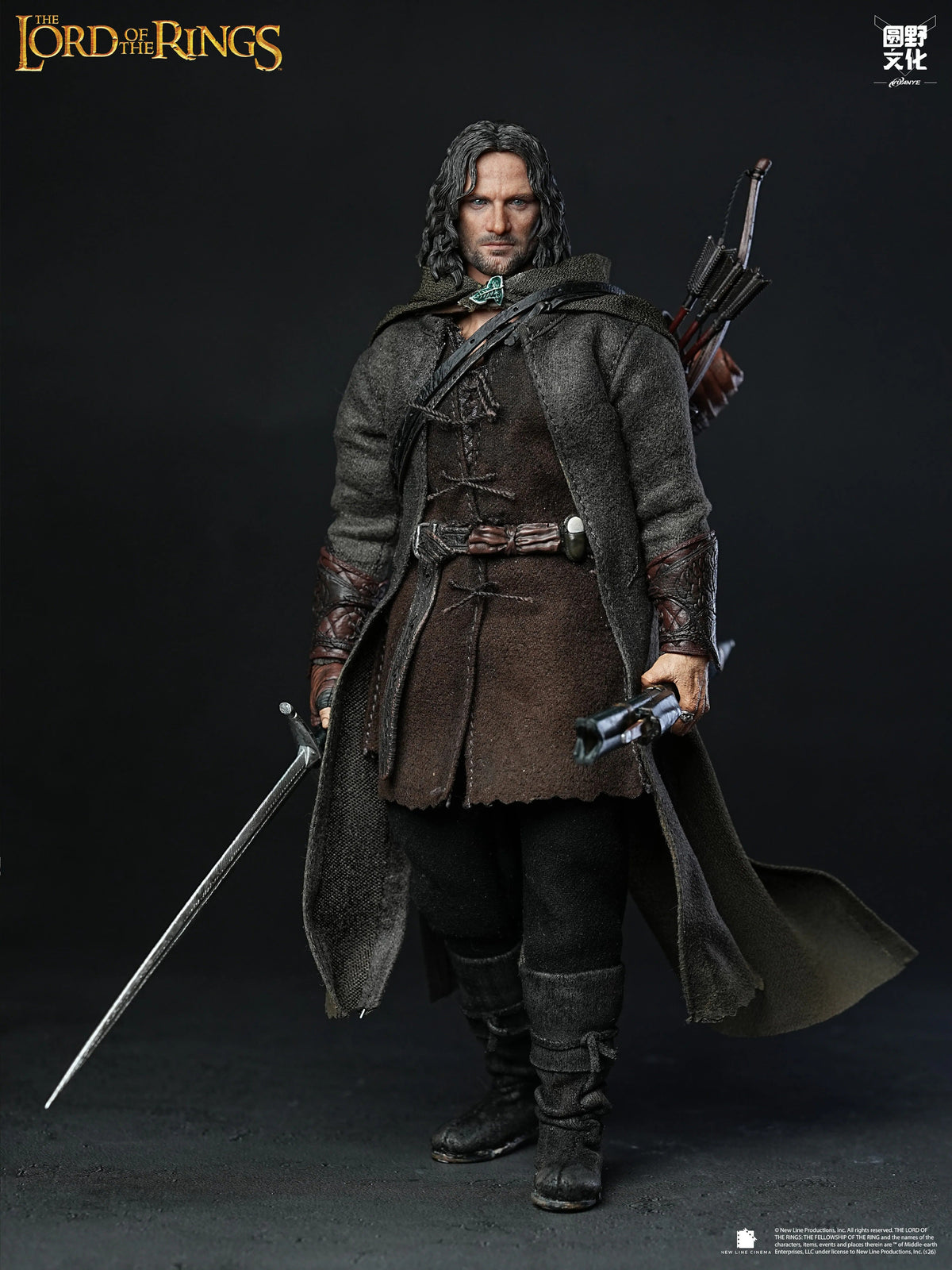(Pre-Order) NOTTAA XTREME x YuanYe - 1/12 The Lord of the Rings - Aragorn (Standard Edition) Action Figure