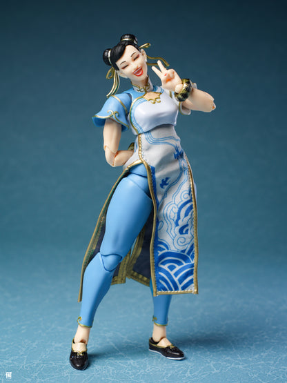 Custom 1/12 Clothing for 52 Toys Chun Li Skirt