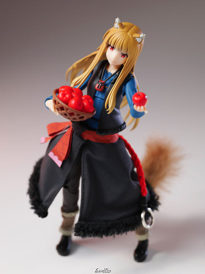 Custom 1/12 Clothing for figma Spice and Wolf Holo