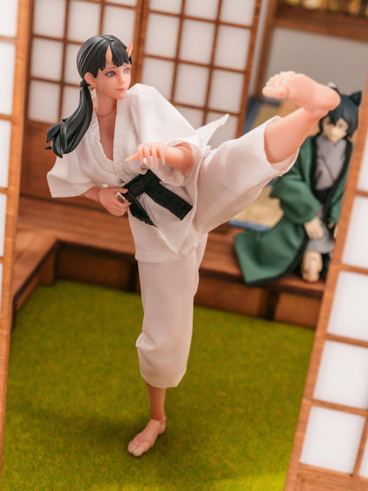 Custom 1/12 Clothing for Judo Uniform on Cowl Product Oni Girl