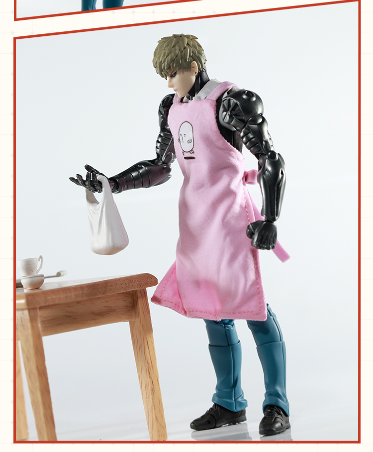 Custom 1/12 Clothing Accessories for Revoltech Genos