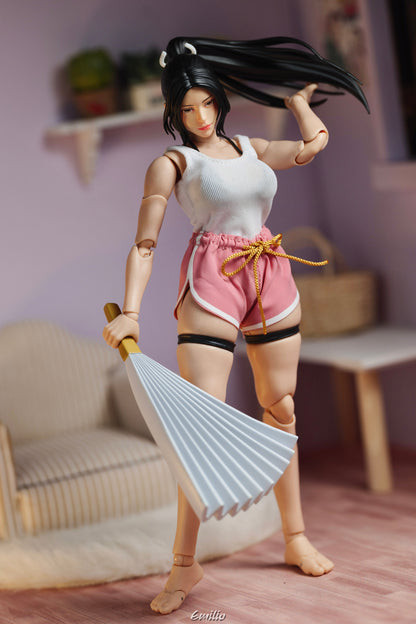 Custom 1/12 Clothing for yoga dress for Notaman Body
