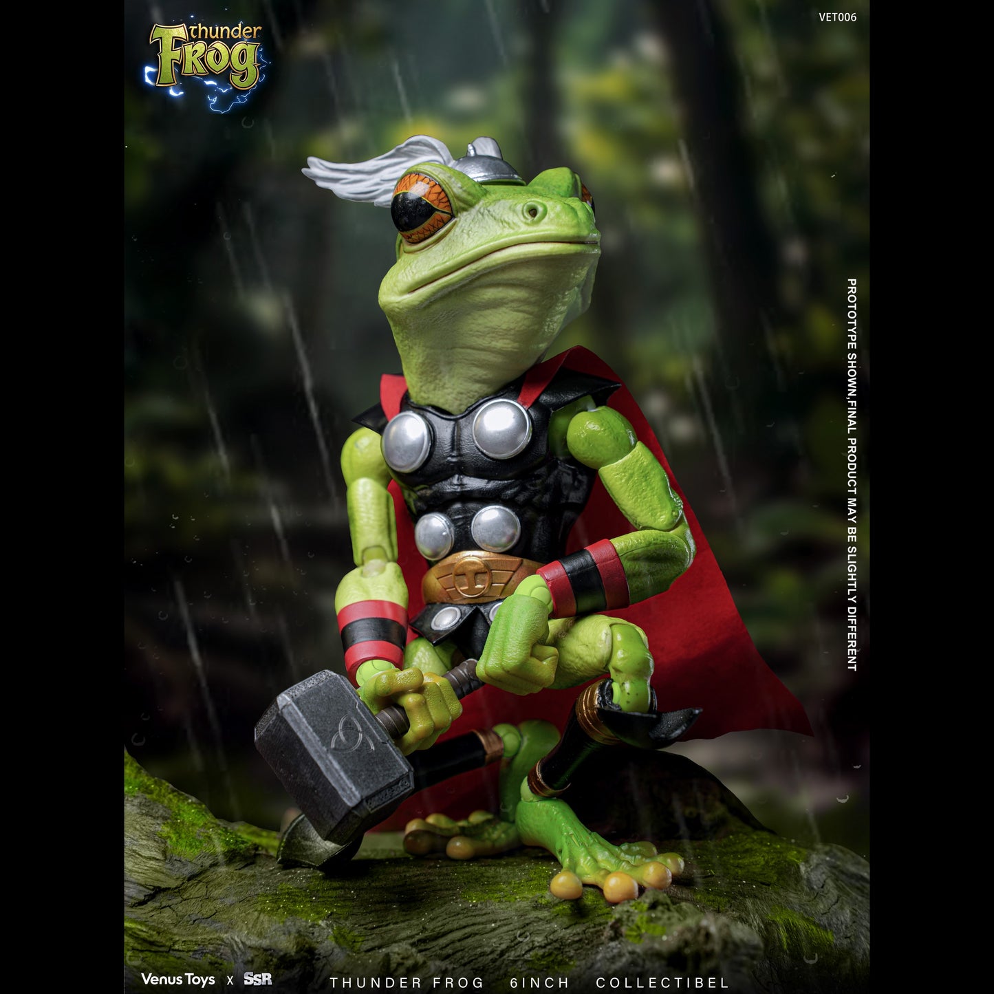 (Pre-Order) Venus Toys x SSR Toys Thunder Frog Action Figure