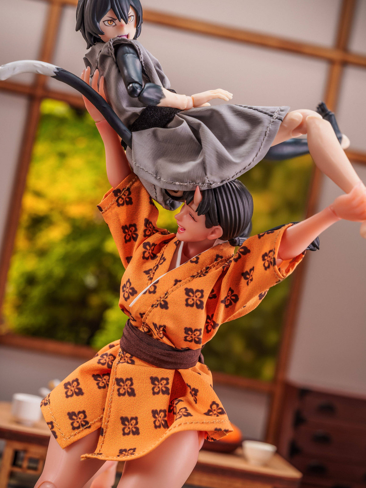 Custom 1/12 Clothing for Delicious in Dungeon Inutade on Cowl Product Oni Girl