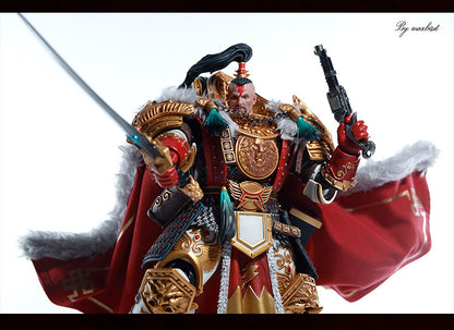 Custom 1/12 Clothing Accessories for Joy Toy White Scars Jaghatai Khan