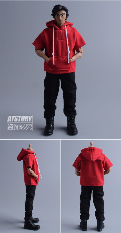 Custom 1/12 Clothing Accessories Top for 1/12 Scale Action Figure