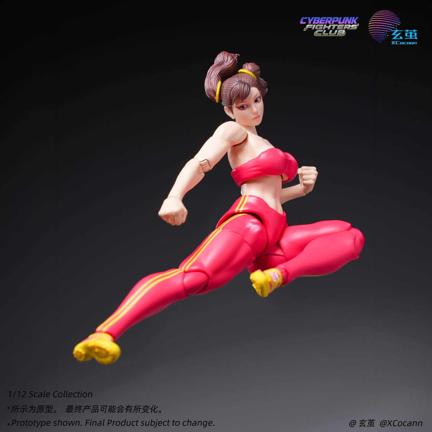 (Pre-Order) Xcocann 1/12 Cyberpunk Fighters Club Blazing Rose CFC03