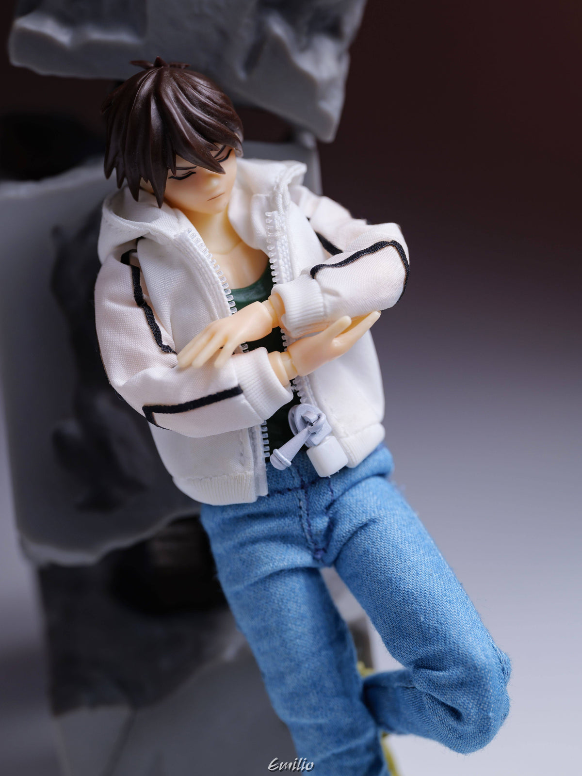 Custom 1/12 Clothing for SHF Gundam Wing Heero Yuy