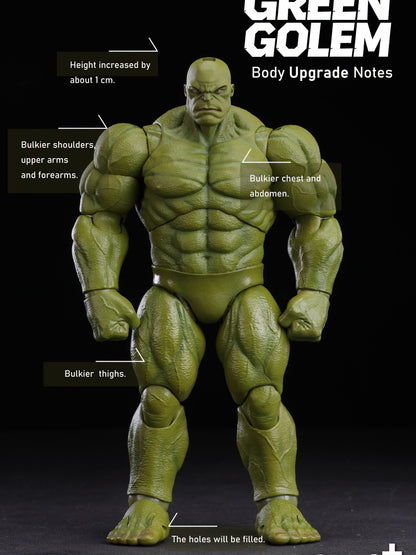 (Pre-Order) 6inch Plus Green Golem GS003 1/12 Hulk Action Figure