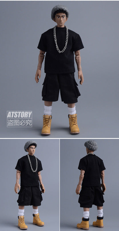 Custom 1/12 Clothing Accessories Slouchy Beanie for 1/12 scale action figures