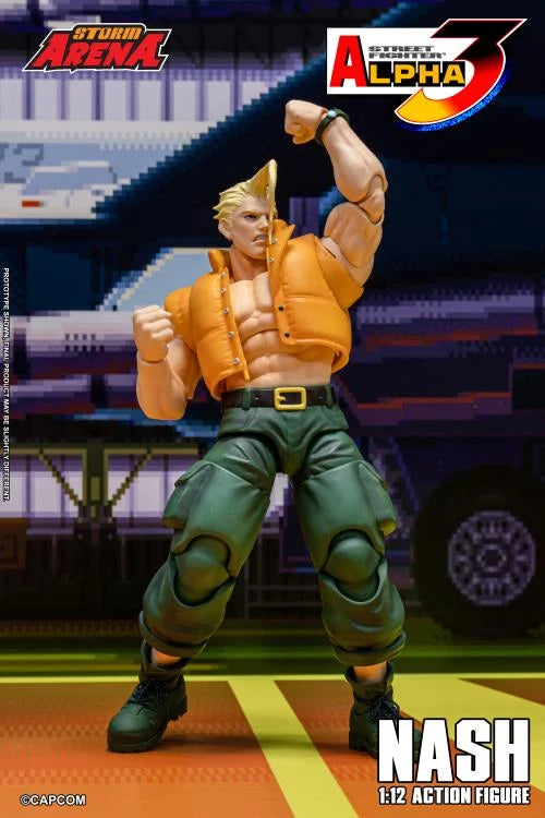 (Pre-Order) Storm Collectibles Street Fighter Alpha 3 Storm Arena Nash