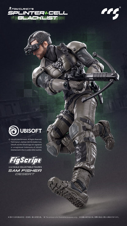 (Pre-Order) CCS Official Licensed 1/12 Splinter Cell Sam Fisher Desert Version action figure