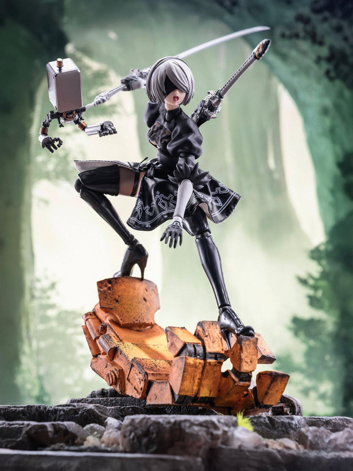 Custom 1/12 Clothing Skirt for figma 2b