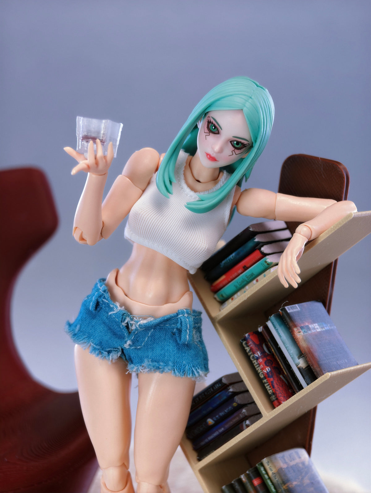 Custom 1/12 Clothing Jeans for Action Figures