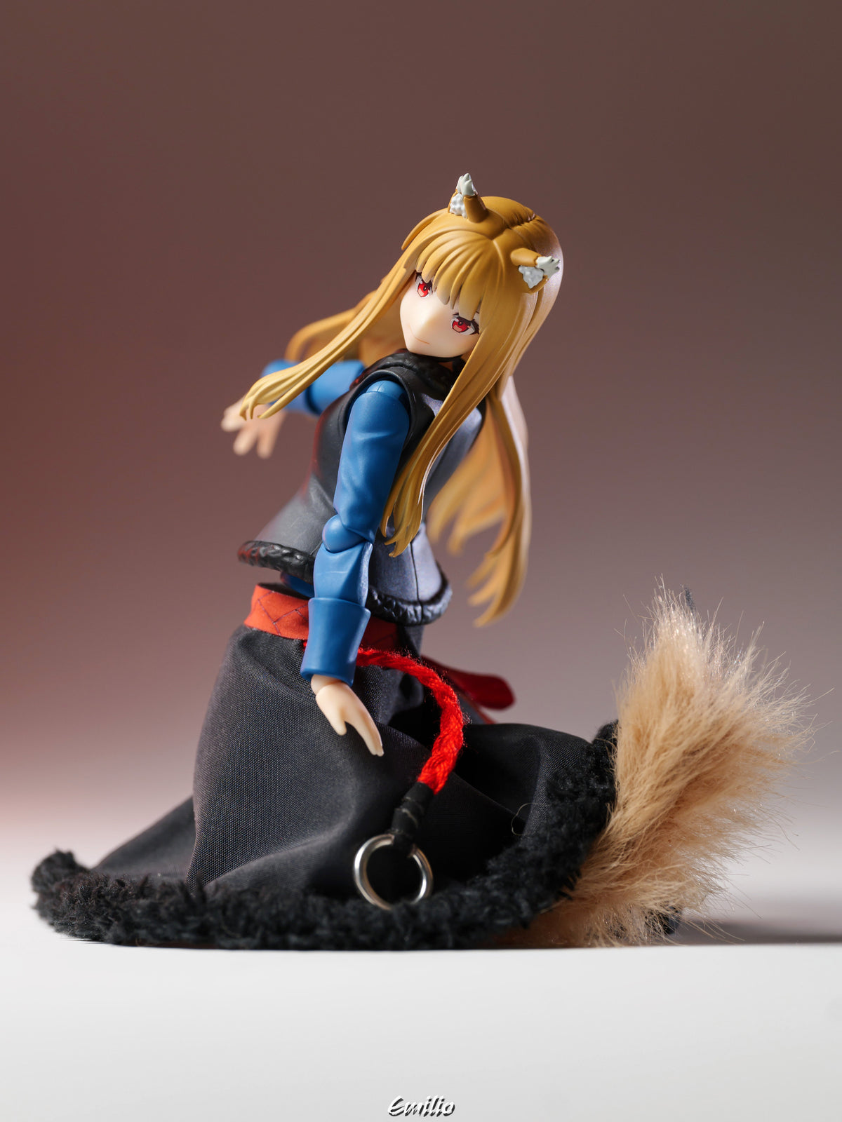 Custom 1/12 Clothing for figma Spice and Wolf Holo