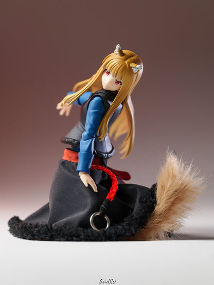 Custom 1/12 Clothing for figma Spice and Wolf Holo