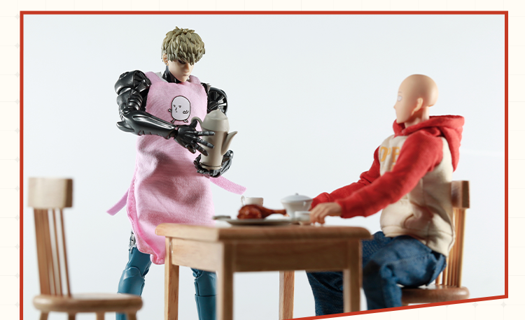 Custom 1/12 Clothing Accessories for Revoltech Genos