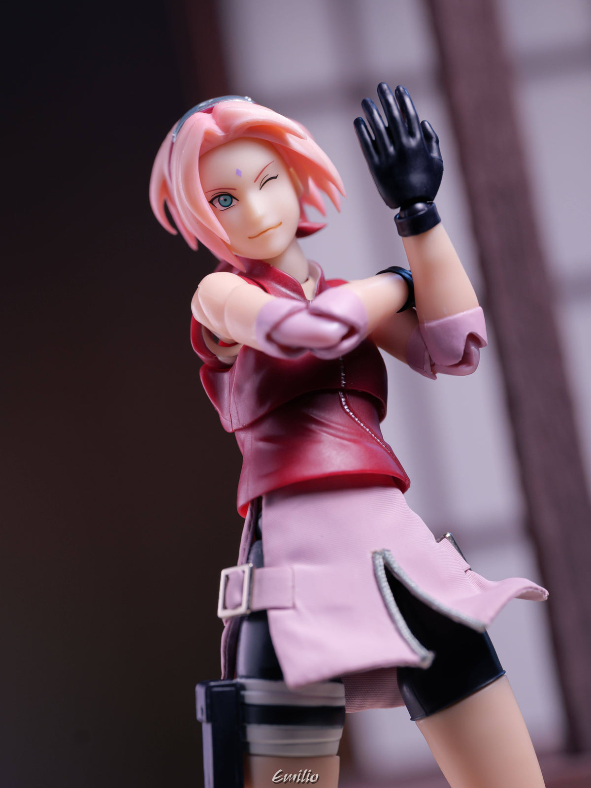 Custom 1/12 Clothing for SHF Naruto Shippuden Sakura Haruno