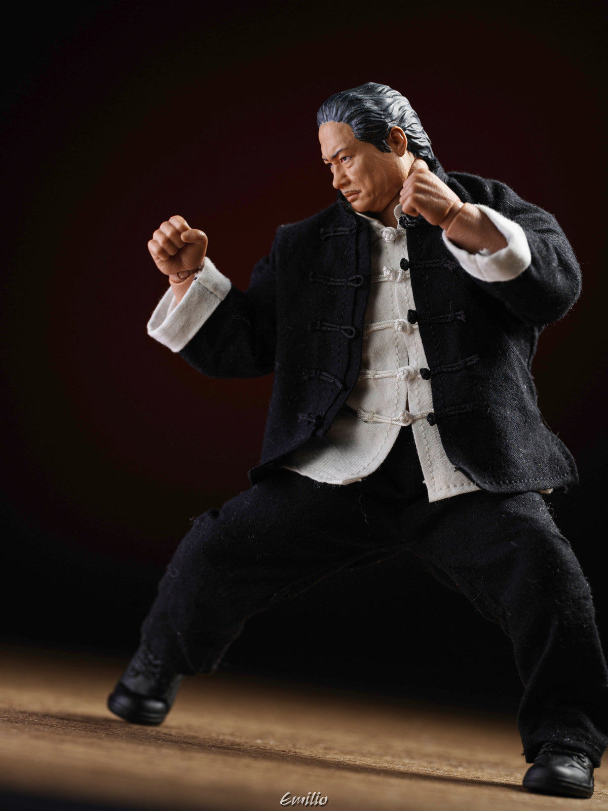 Custom 1/12 Clothing Kong Fu Cloth set (Notaman fat body)