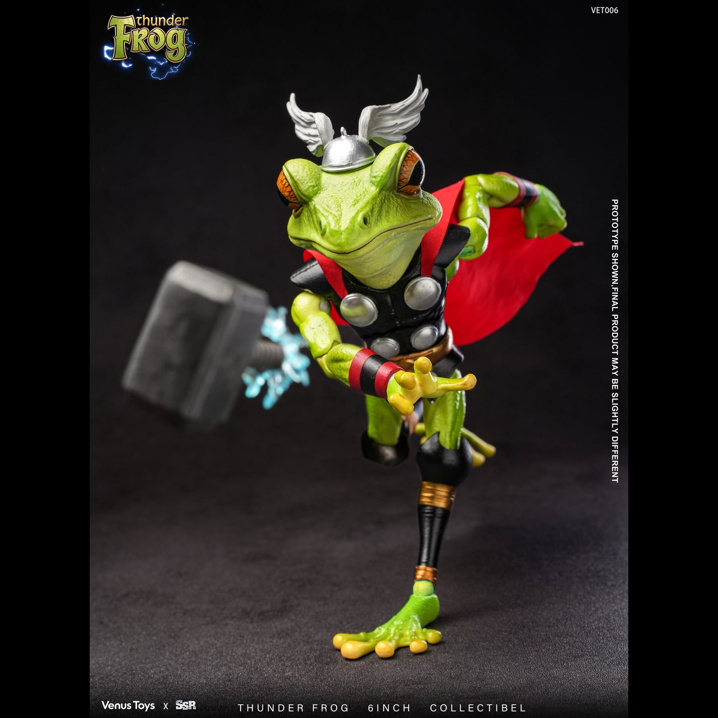 (Pre-Order) Venus Toys x SSR Toys Thunder Frog Action Figure